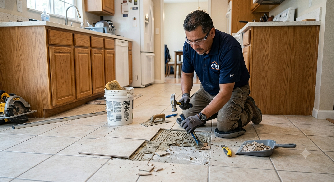 Tile Flooring Repair